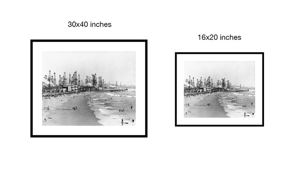 Oil Rigs, Venice, CA, 1930