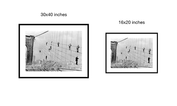 Workers, Brooklyn Bridge, NYC, 1914