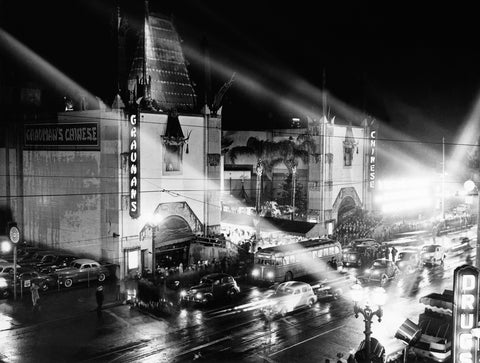 Grauman's Chinese Theatre, Hollywood, CA, 1950s